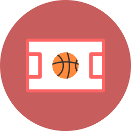 Баскетбольная площадка иконка