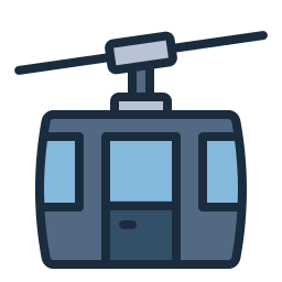 Cable car icon