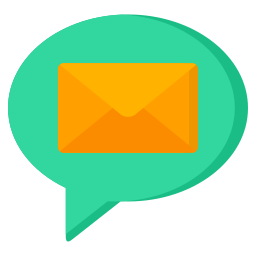 conversazione e-mail icona