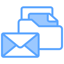 folder e-mail ikona