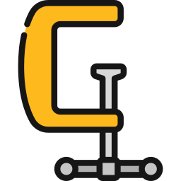 C clamp icon