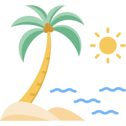 Пляж иконка