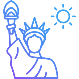 estatua de la libertad icono