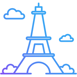 Eiffel tower icon