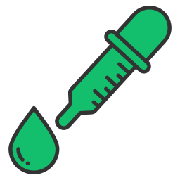 Medicine dropper icon