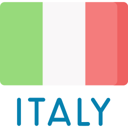 drapeau italien Icône