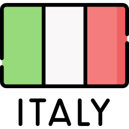 flaga włoska ikona