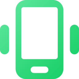 Mobile vibrate icon