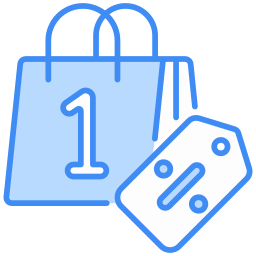 Shop bag icon