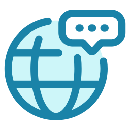 Global chatting icon