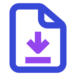 Download file icon