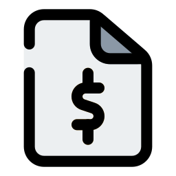 Finance file icon