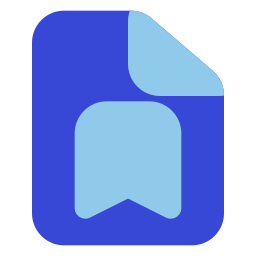 Bookmark file icon