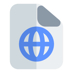 Web file icon