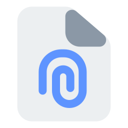 Attach file icon