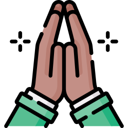 Praying icon