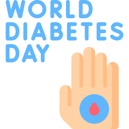 dia mundial de la diabetes icono