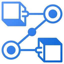 cadena de bloques icono