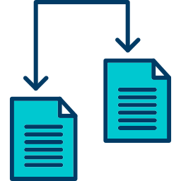 condivisione di file icona