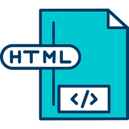 html 파일 icon