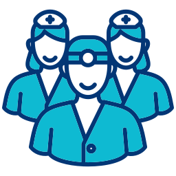 Medical team icon