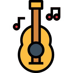 guitarra icono