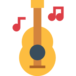 guitarra icono