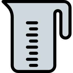 Measuring cup icon