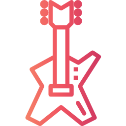 guitarra eléctrica icono