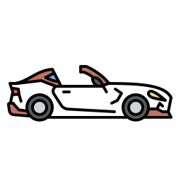 Sport car icon