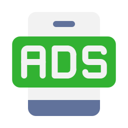 Mobile ads icon