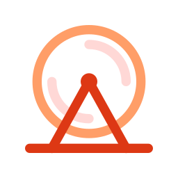 Hamster wheel icon