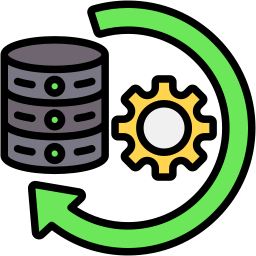 Data transformation icon