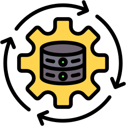 Data processing icon