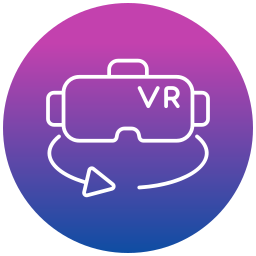 vidrio virtual icono