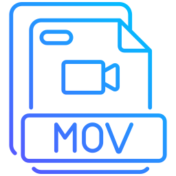 Mov file format icon