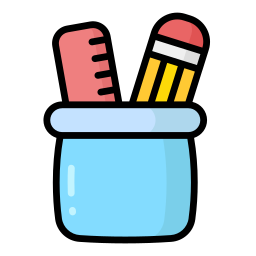 Pencil case icon