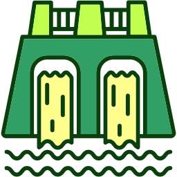 Hydro power icon