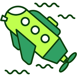 Wave power icon