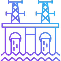 гидроэлектростанция иконка