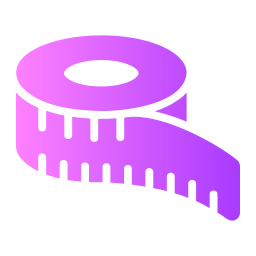 Measuring tape icon