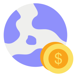 Global money icon