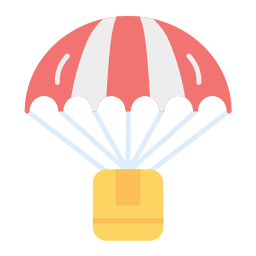 parachute icoon
