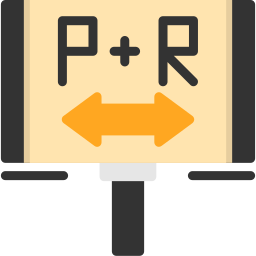 Park and ride icon
