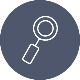 Magnifying glass icon