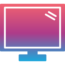 Monitor screen icon