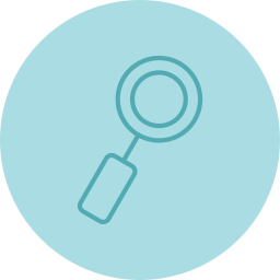 Magnifying glass icon