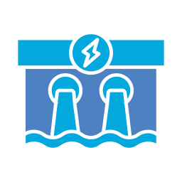 hidroeléctrico icono