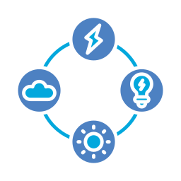 Źródła energii ikona