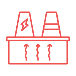 Geothermal energy icon